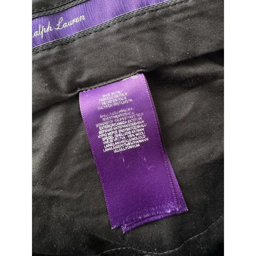 Ralph Lauren Purple Label Wool Tailored Trousers - Picture 5 of 5